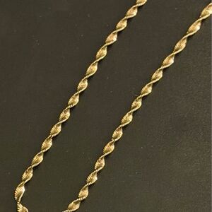 Sterling Silver Twisted Chain